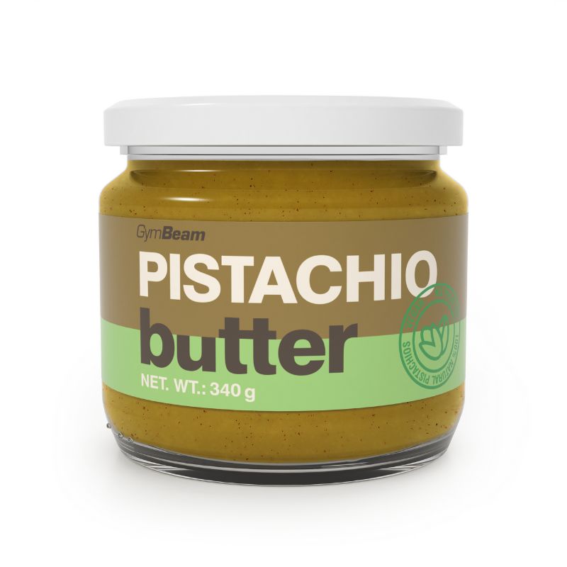 GymBeam Burro di Pistacchio crema spalmabile ai pistacchi tostati