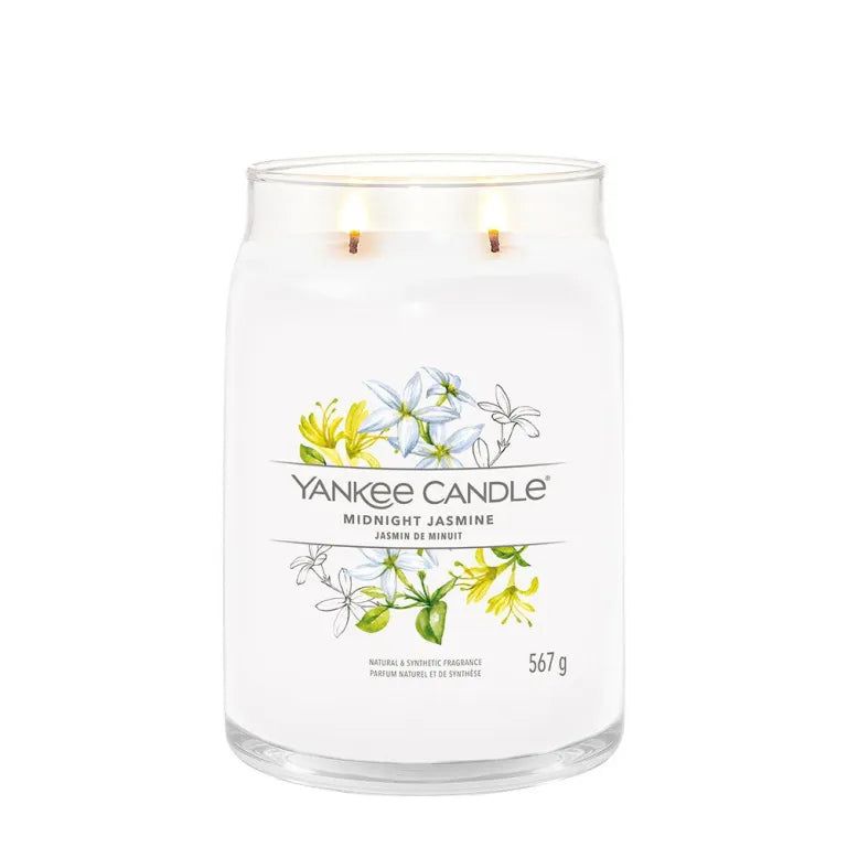 Yankee Candle Midnight Jasmine Signature - Giara grande