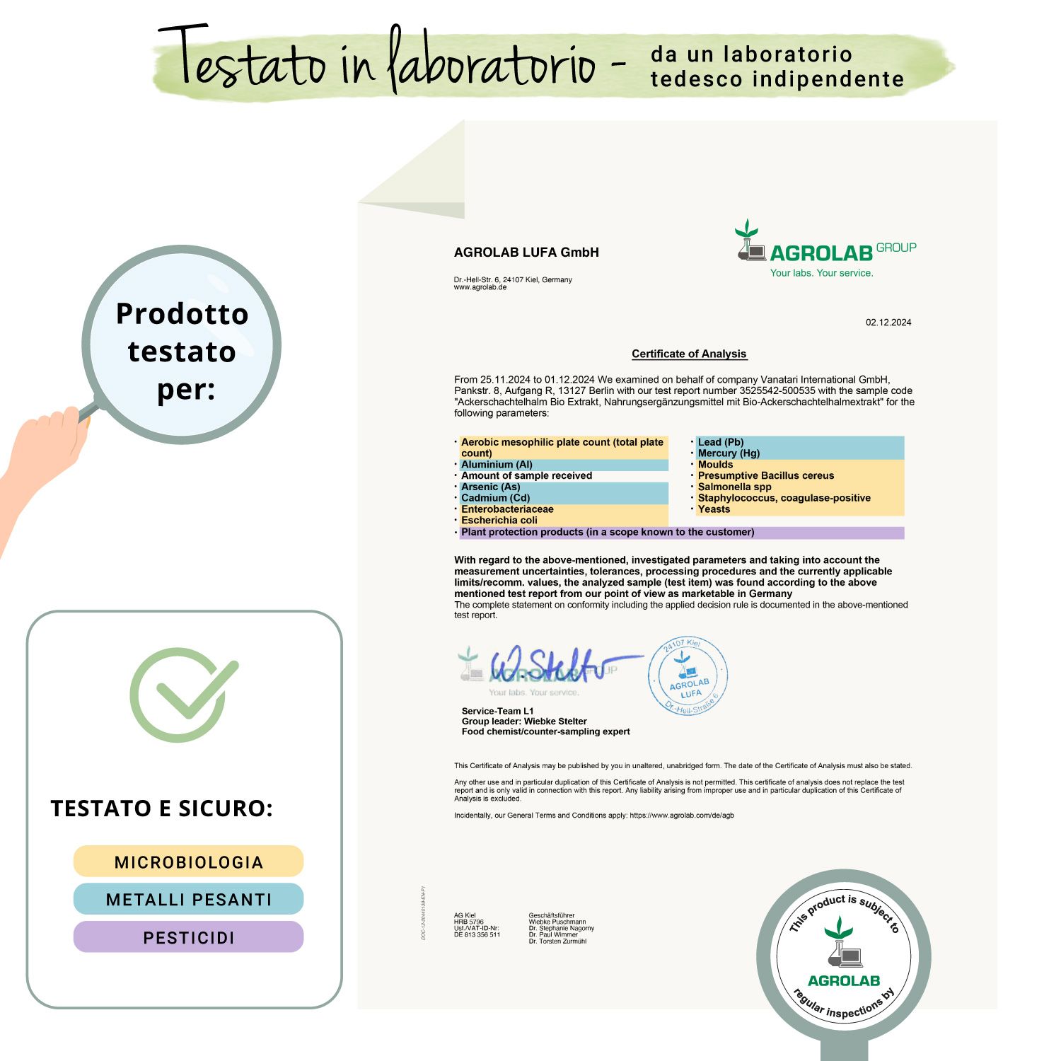 VEGAVERO Equiseto BIO