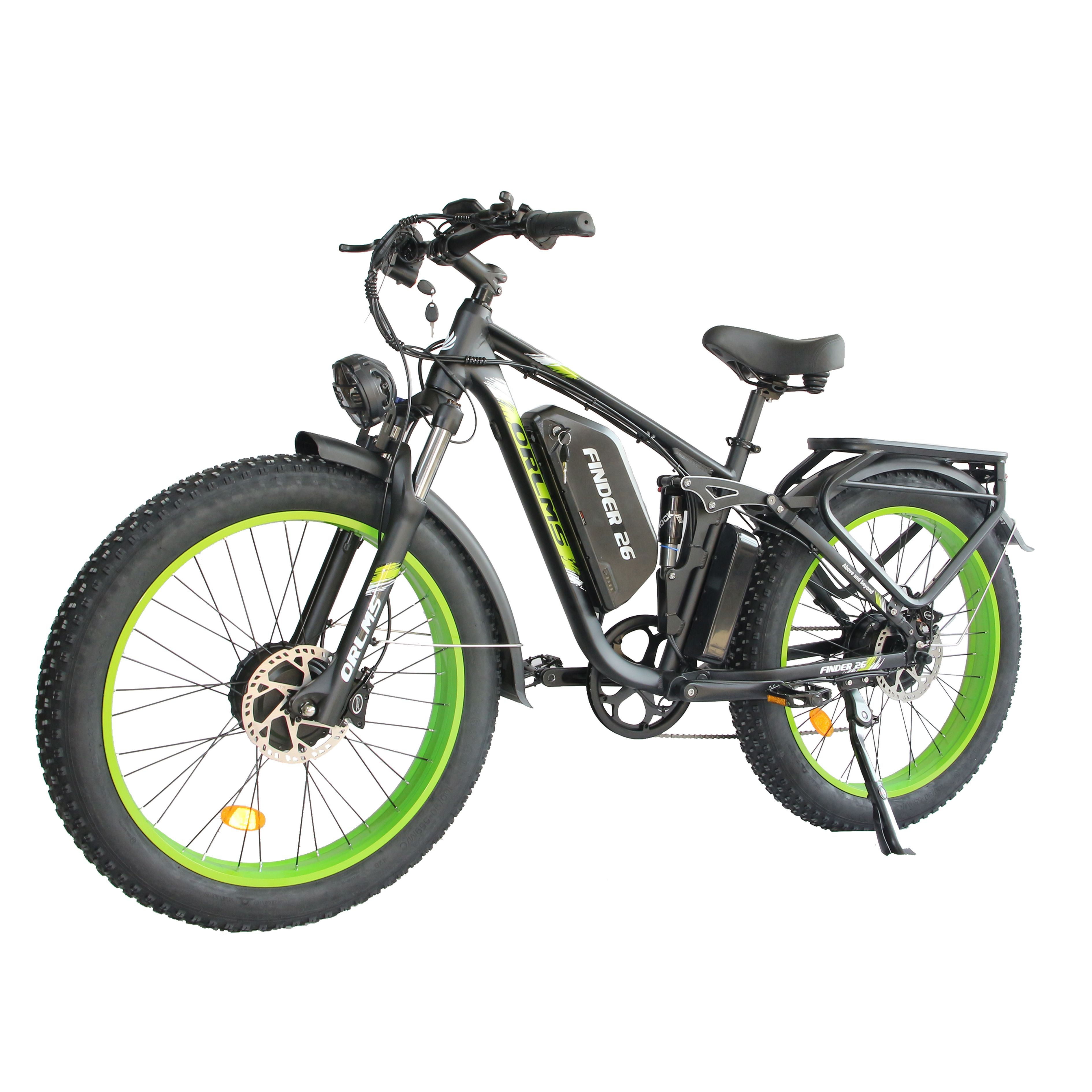 Mountain bike elettrica ORLMS Finder 26-V3 52V 25Ah Batteria