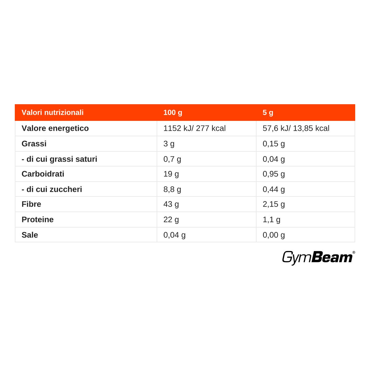 GymBeam Orzo Verde BIO orzo giovane biologico in polvere