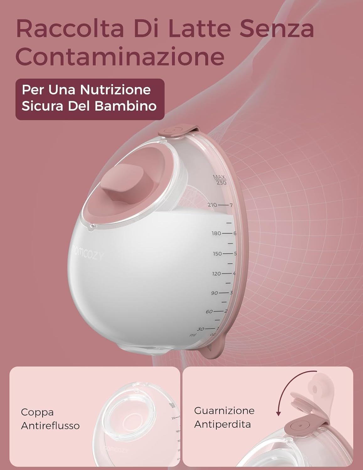 Tiralatte elettrico Momcozy Pro