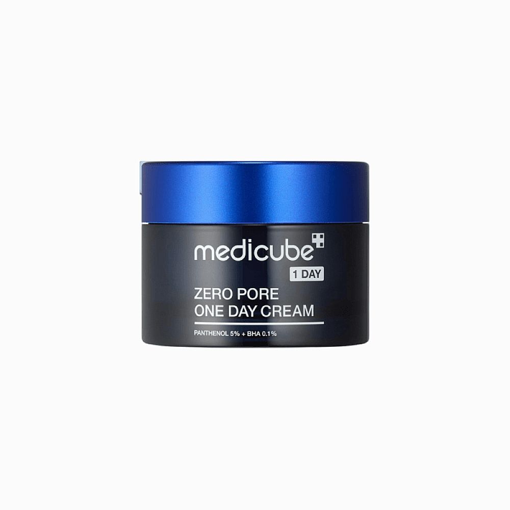 MEDICUBE Zero Pore One Day Cream – crema affinante i pori con BHA, pantenolo e niacinamide
