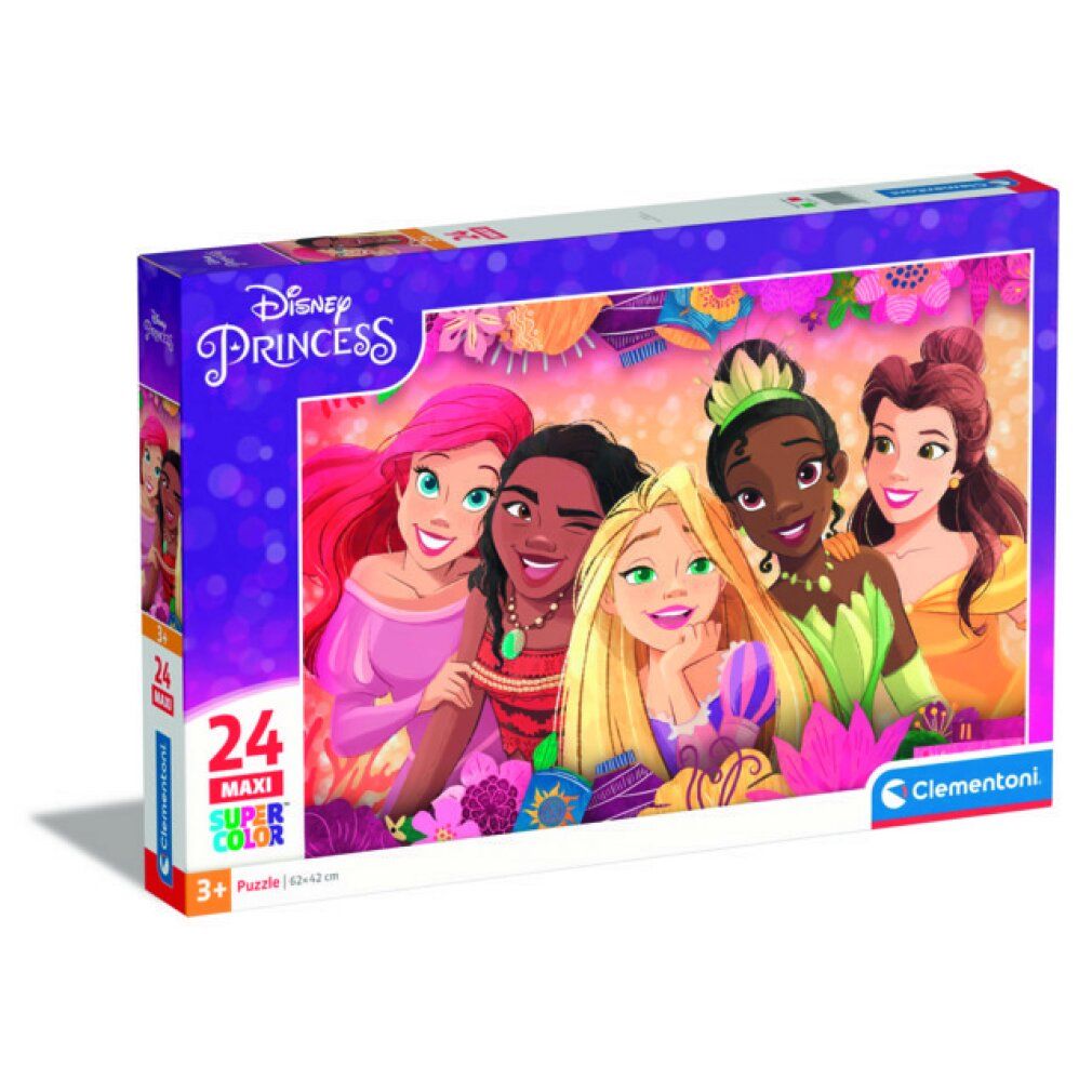 clementoni Puzzle Principesse Disney maxi 24 pezzi