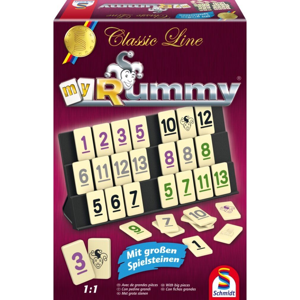 Schmidt Spiele Linea Classica: MyRummy, gioco da tavolo