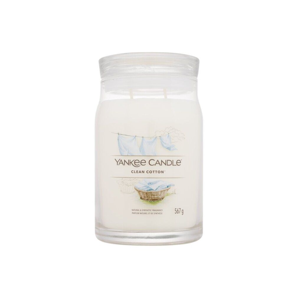 Yankee Candle Clean Cotton Signature - Giara grande