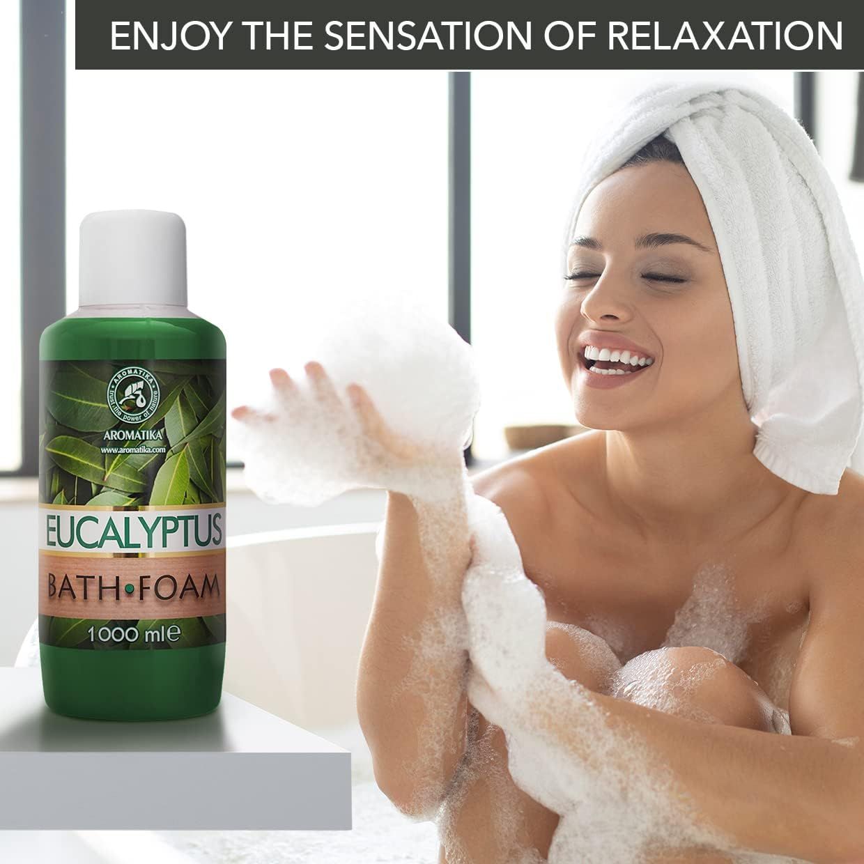 AROMATIKA Schiuma da bagno all’eucalipto