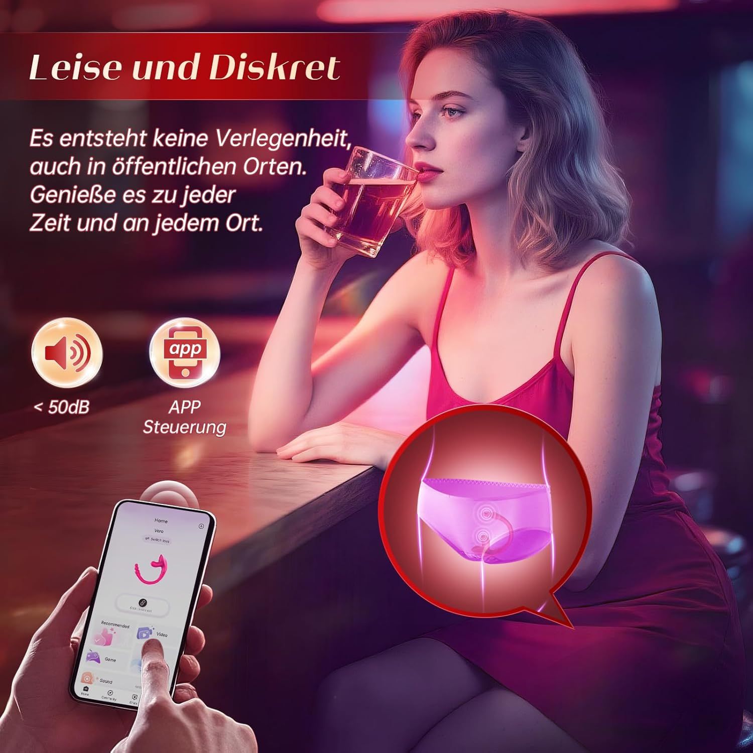 rinofans vibratore 2 in 1 per punto G, anale e clitoride, set di dispositivi intimi