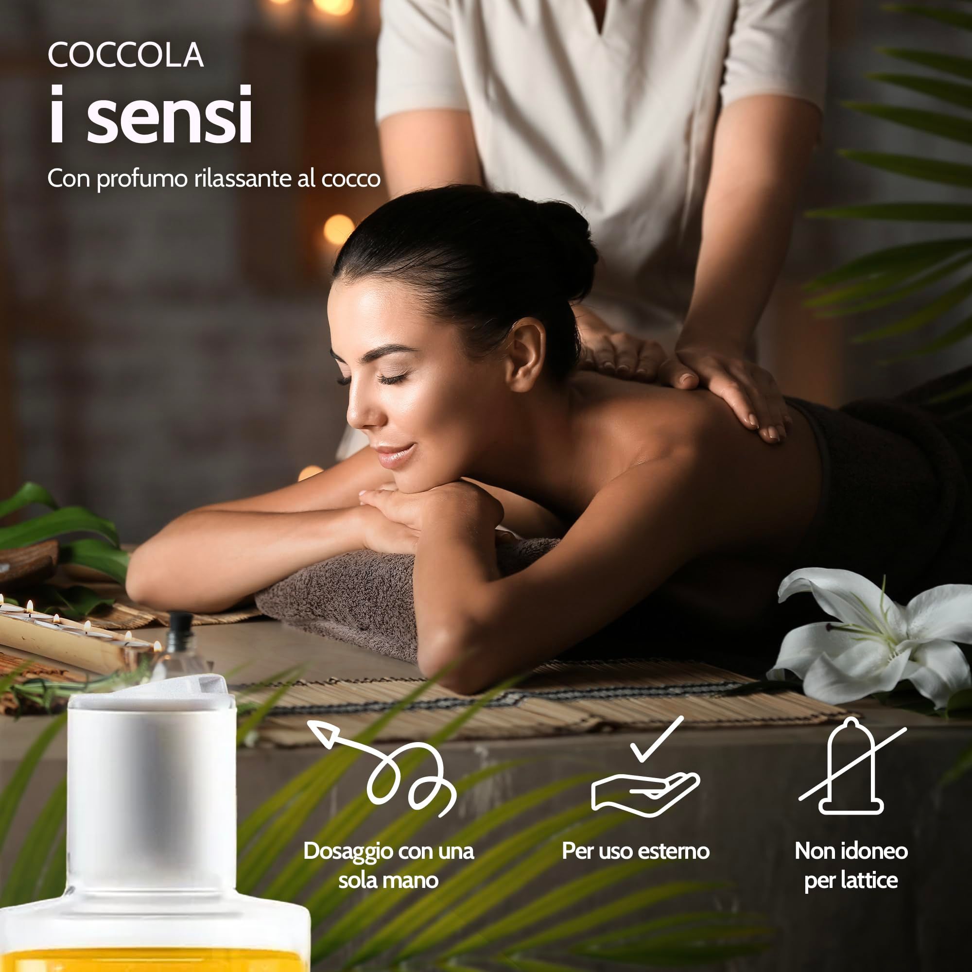 Vibratissimo Olio da Massaggio Coconut
