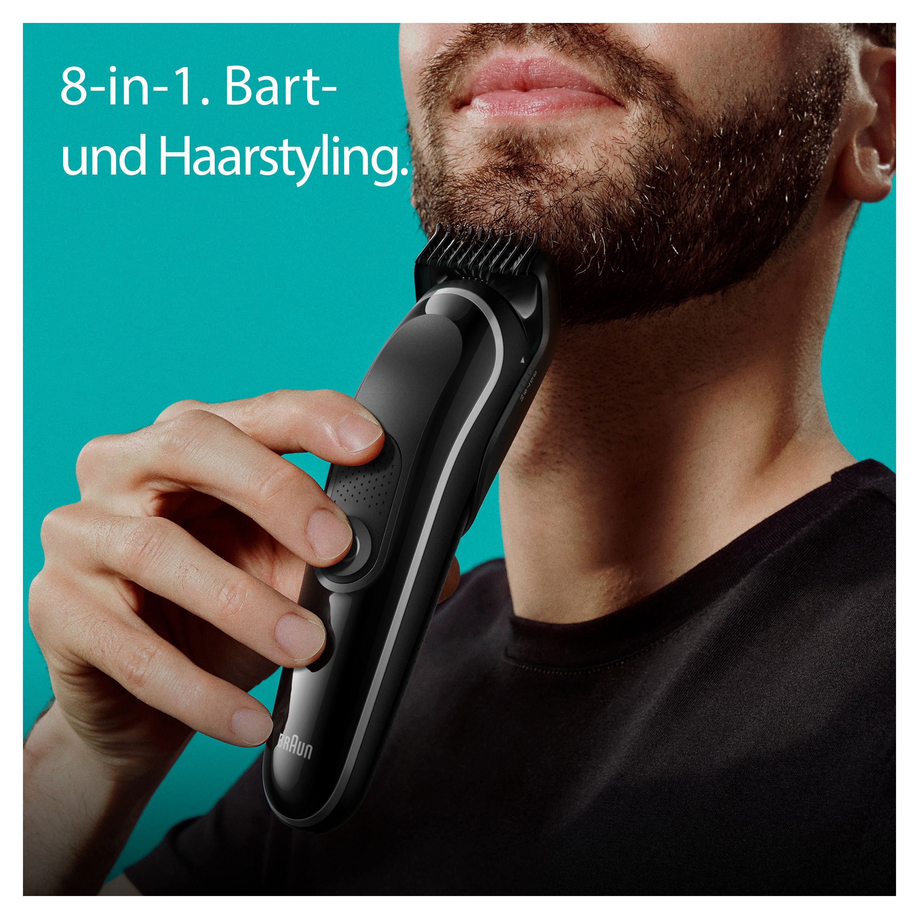 Braun MGK3440 tagliacapelli Nero, Grigio Nichel-Metallo Idruro (NiMH)