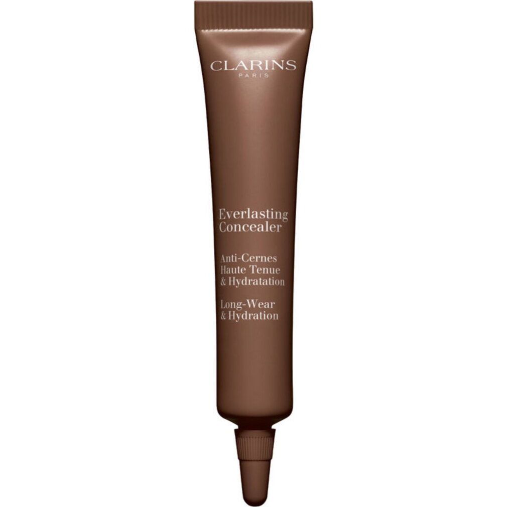 Clarins Everlasting Concealer marrone. Anti-occhiaie, lunga tenuta e idratazione.