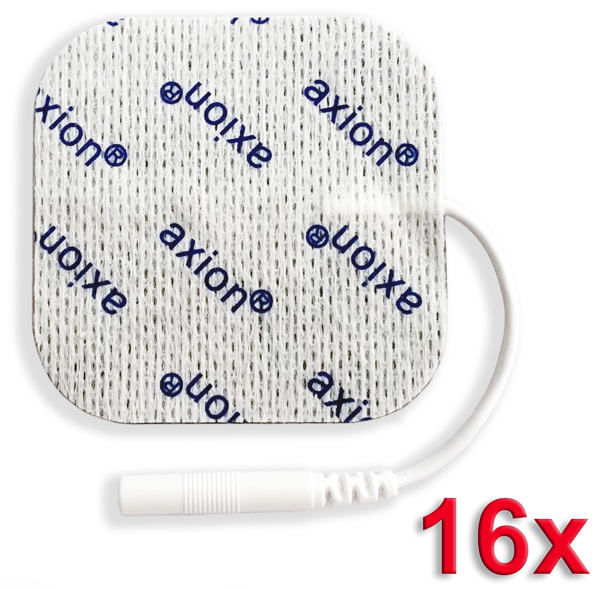 elettrodi adesivi axion 5x5 cm - adatti per axion, Prorelax, Promed, ecc.