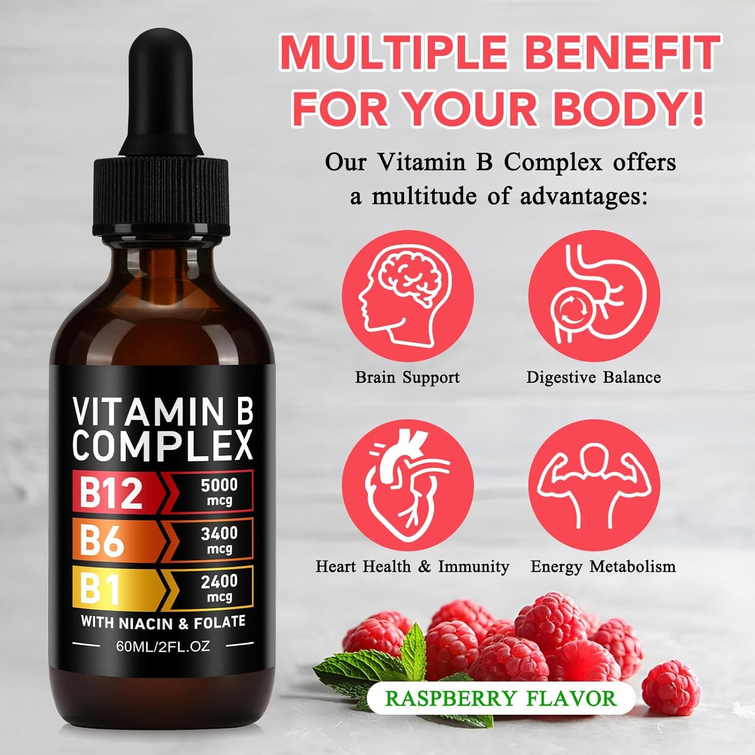 Zoxpm Gocce Complesso di Vitamina B