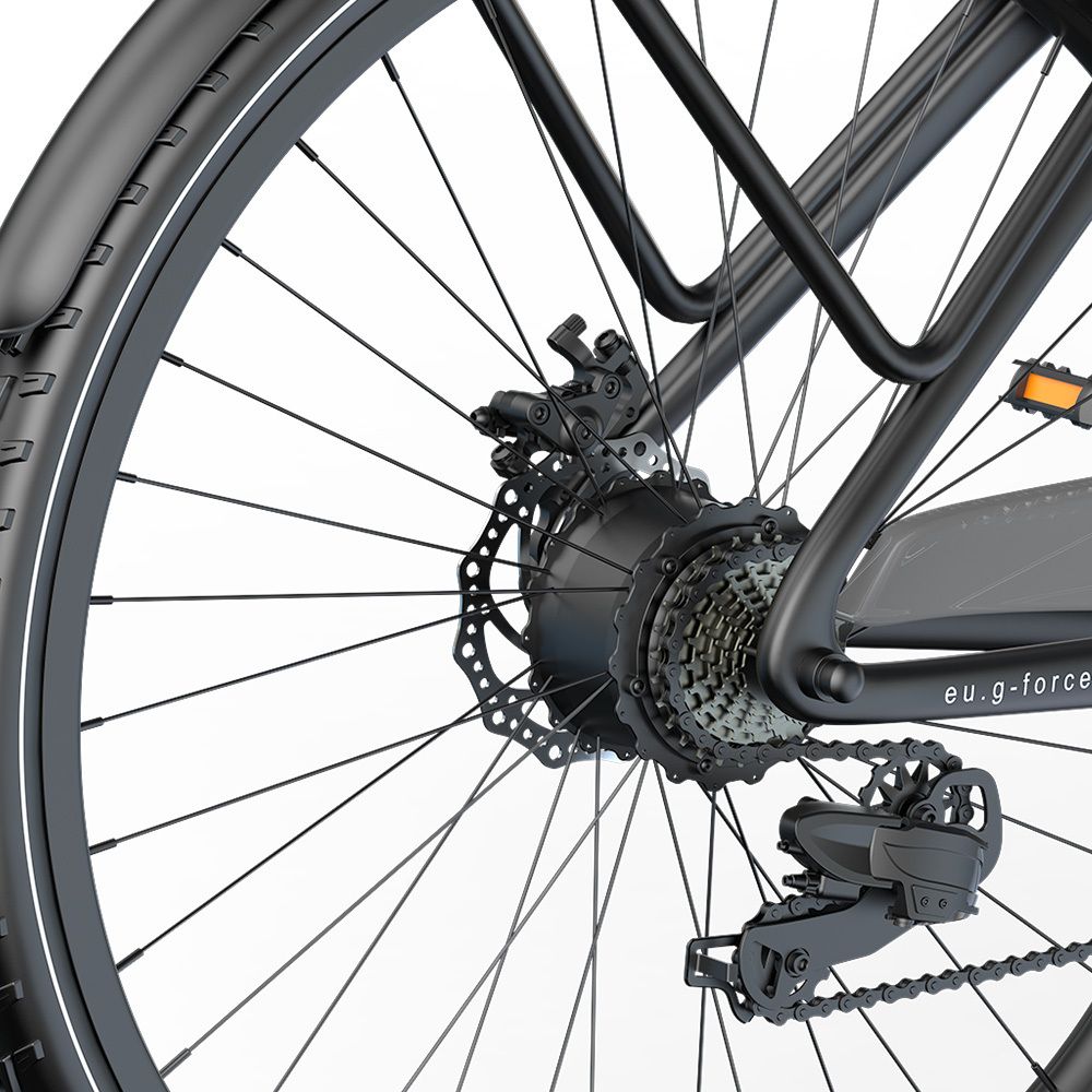 G-FORCE CC ST Bicicletta elettrica da città, batteria rimovibile da 48 V 12 Ah, 27,5"