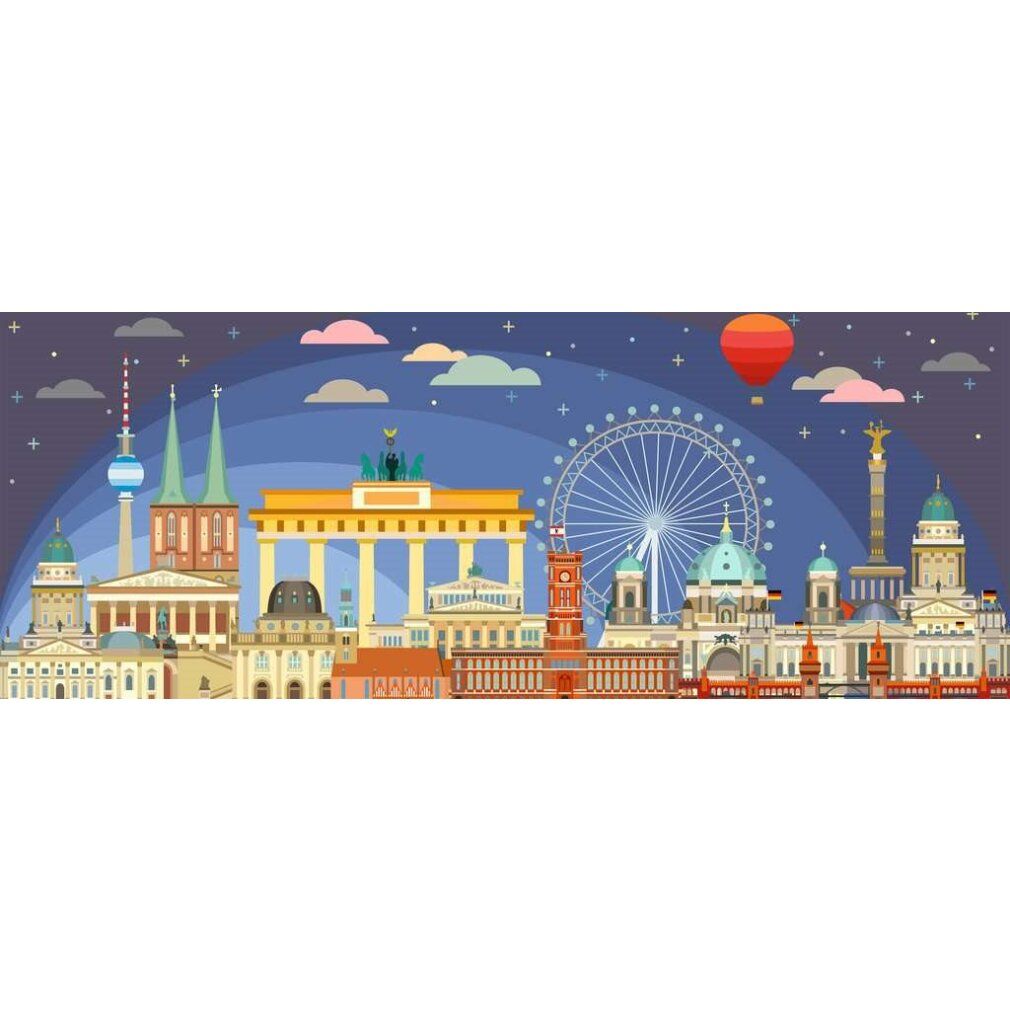 Puzzle Panorama - Notte a Berlino (1000 pezzi)