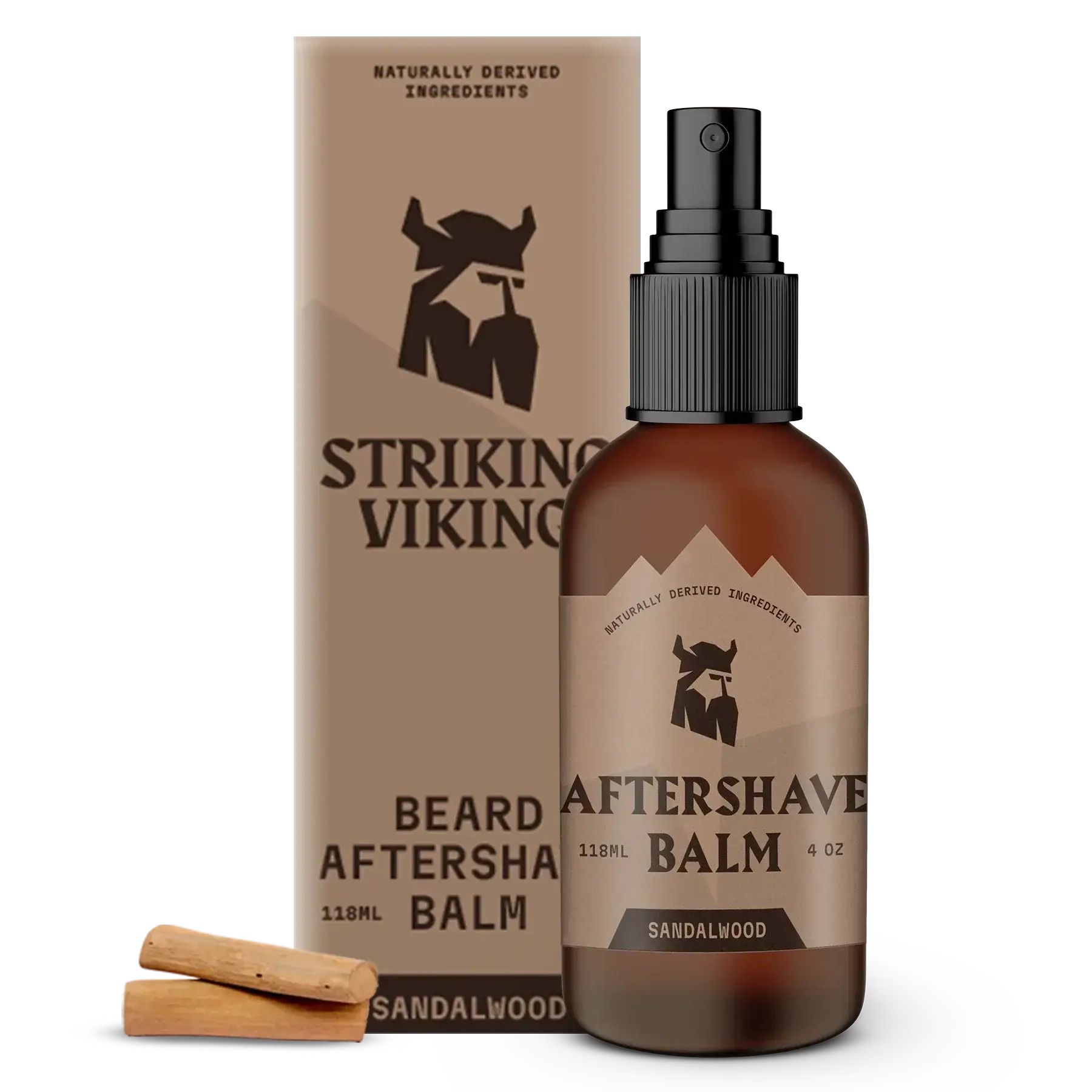 Striking Viking Balsamo Dopobarba per Uomo - Legno di Sandalo