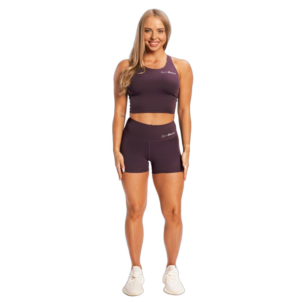 GymBeam Pantaloncini donna slim BEAT Berrywood