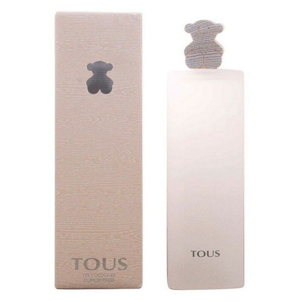 Flacone e confezione con logo orso. Scritta TOUS. Flacone con tappo orso. Eau de Toilette Spray.