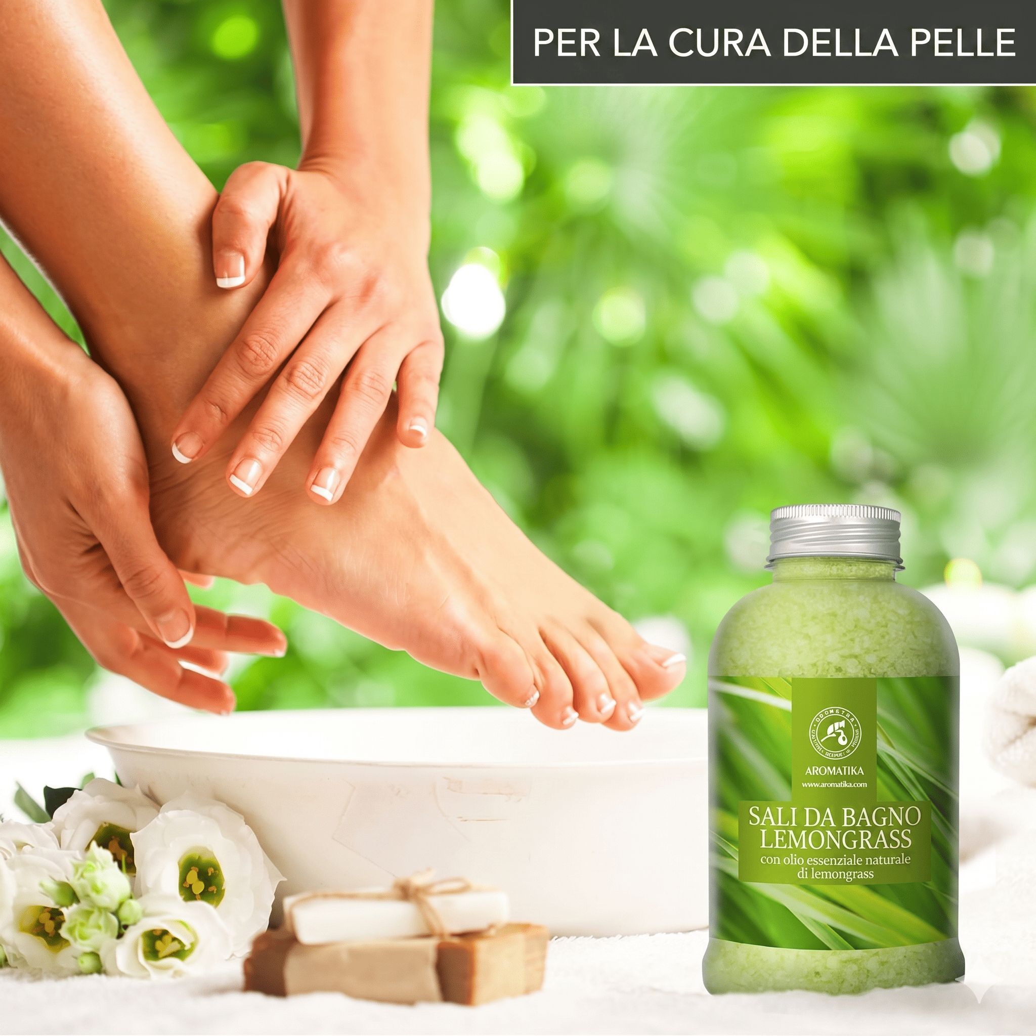 Sale da bagno AROMATIKA “Lemongrass”