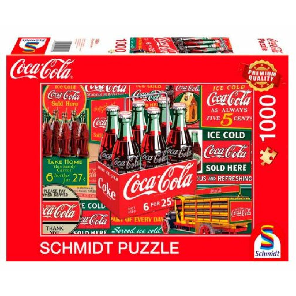 Coca Cola - Classic - Puzzle da 1000 pezzi