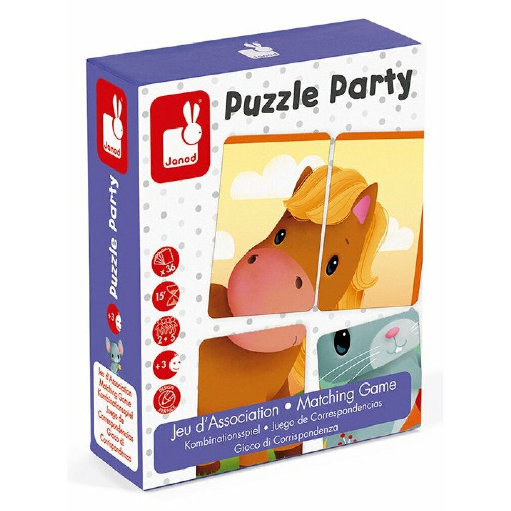 janod Carta Game Party puzzle