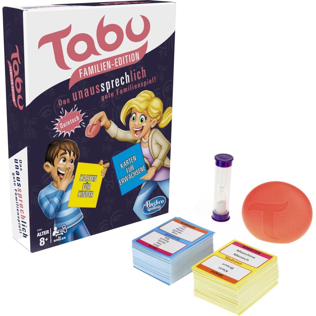 Hasbro Taboo Family Edition, gioco per feste