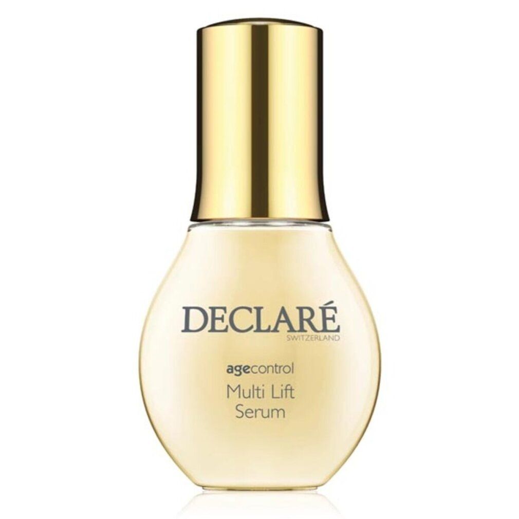 Siero Declaré Age Control Multi Lift. Flacone con tappo dorato. Scritte: DECLARÉ, agecontrol, Multi Lift Serum.