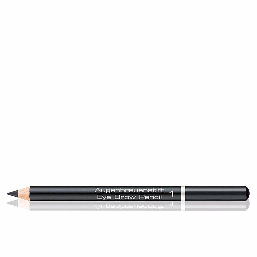 Matita per sopracciglia nera con punta. Scritta: Augenbrauenstift, Eye Brow Pencil, 1.