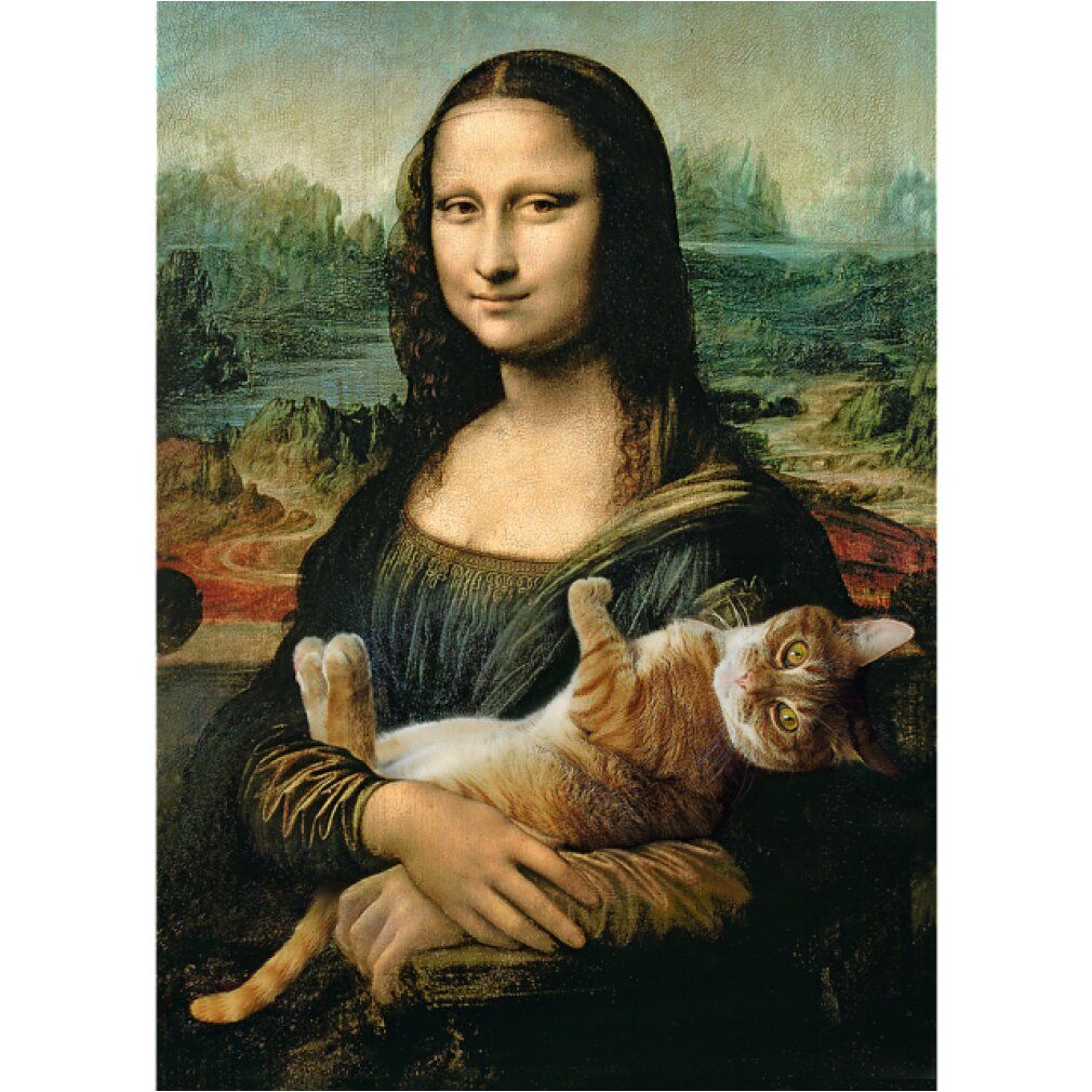Premio puzzle 500 parti - Mona Lisa con