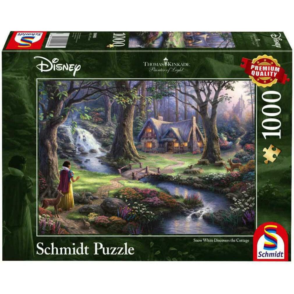 Puzzle Thomas Kinkade: Disney Biancaneve