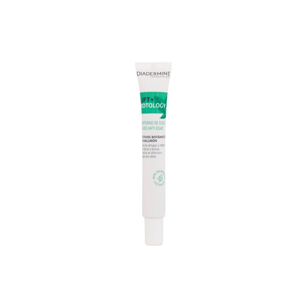 Diadermine Lift+ Botology crema contorno occhi anti-età con attivi botanici e ialuronico.