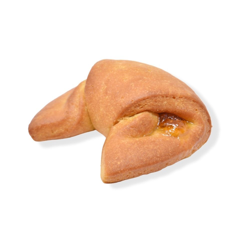 Brioche con marmellata all'albicocca senza lattosio e Senza glutine - Belli Freschi