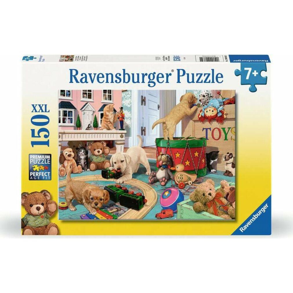 Ravensburger - Puzzle Little Paws Playtime 150p