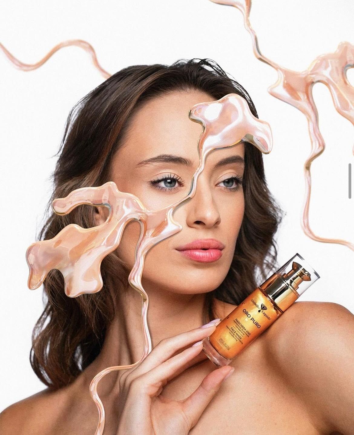 Gioiello Liquido Maschera Viso "Oro Puro"