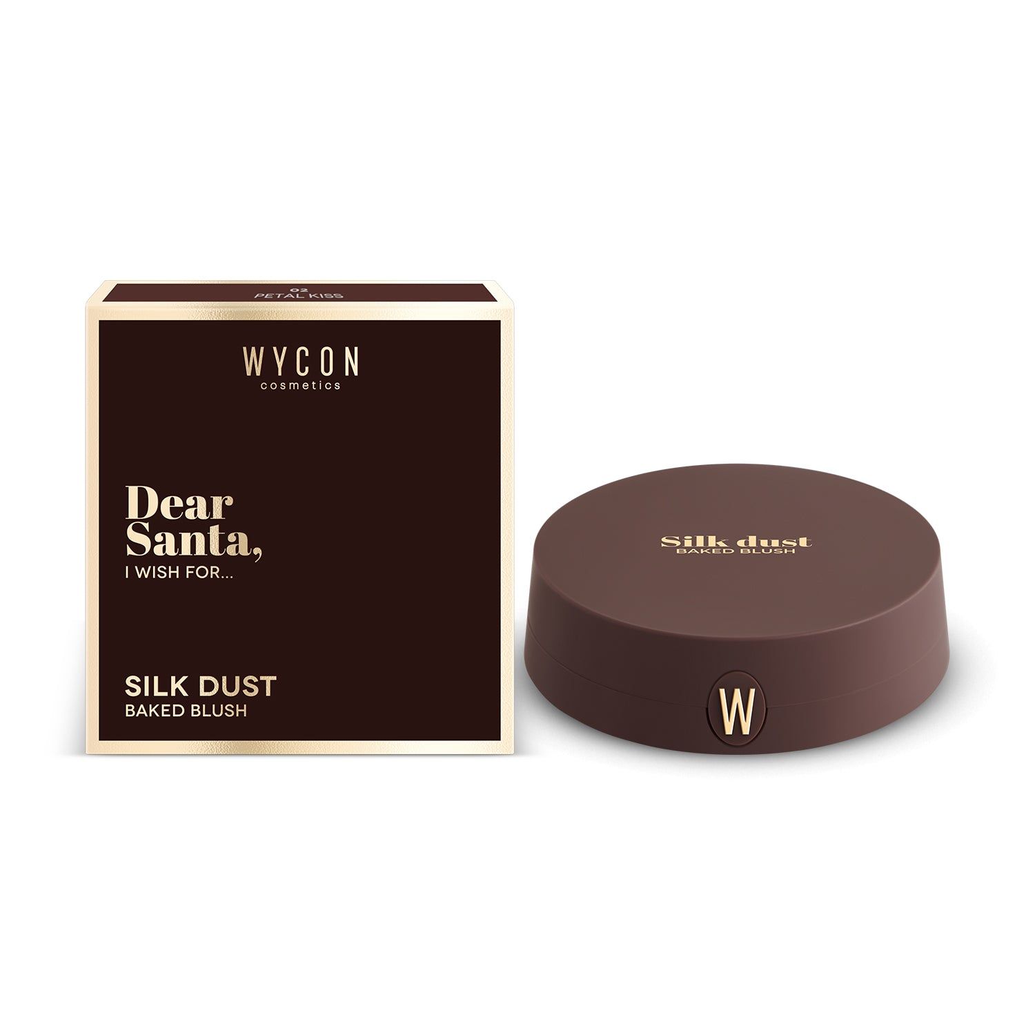 WYCON cosmetics SILK DUST Blush cotto luminoso per un viso radioso 02 PETAL KISS