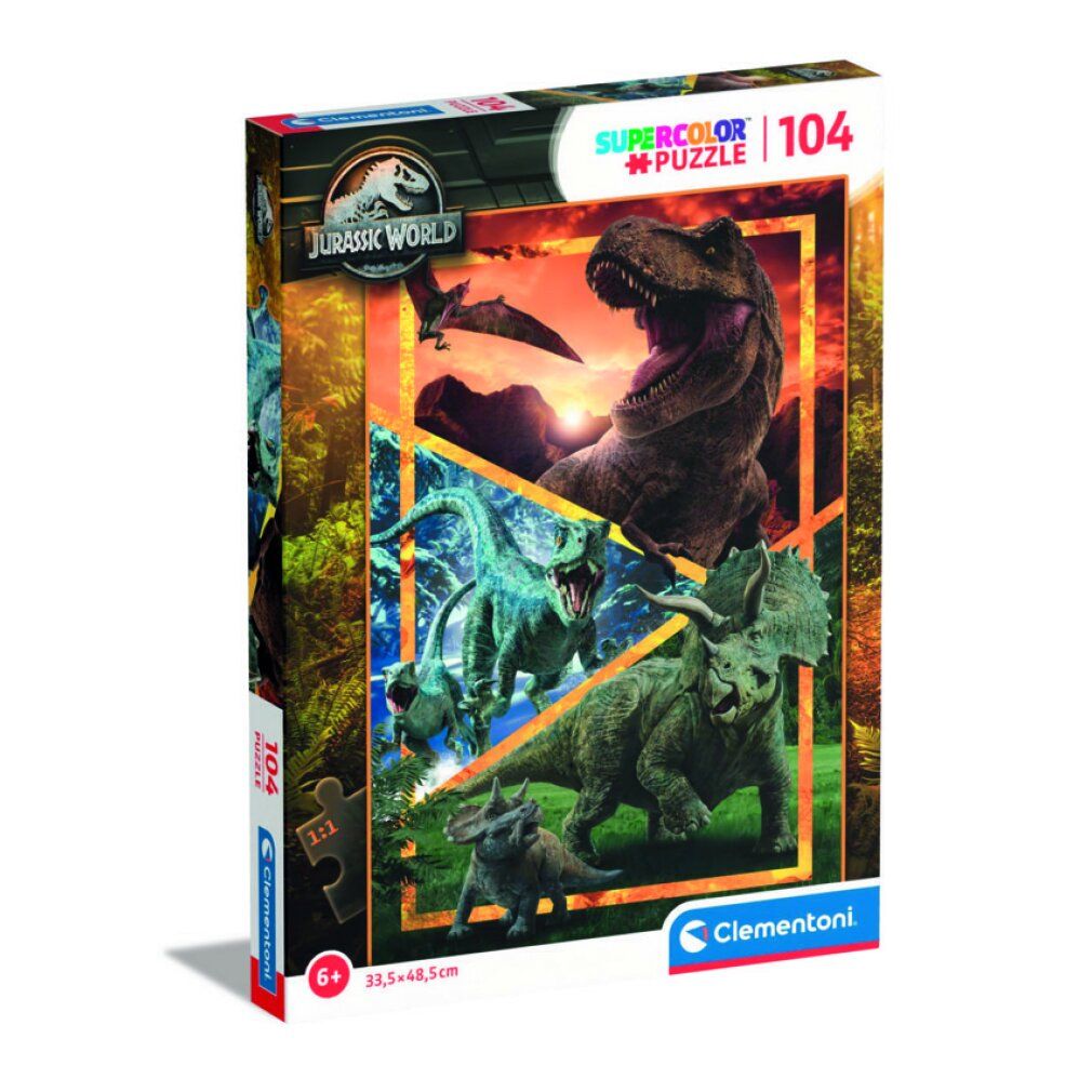 clementoni Puzzle Jurassic World 104 pezzi