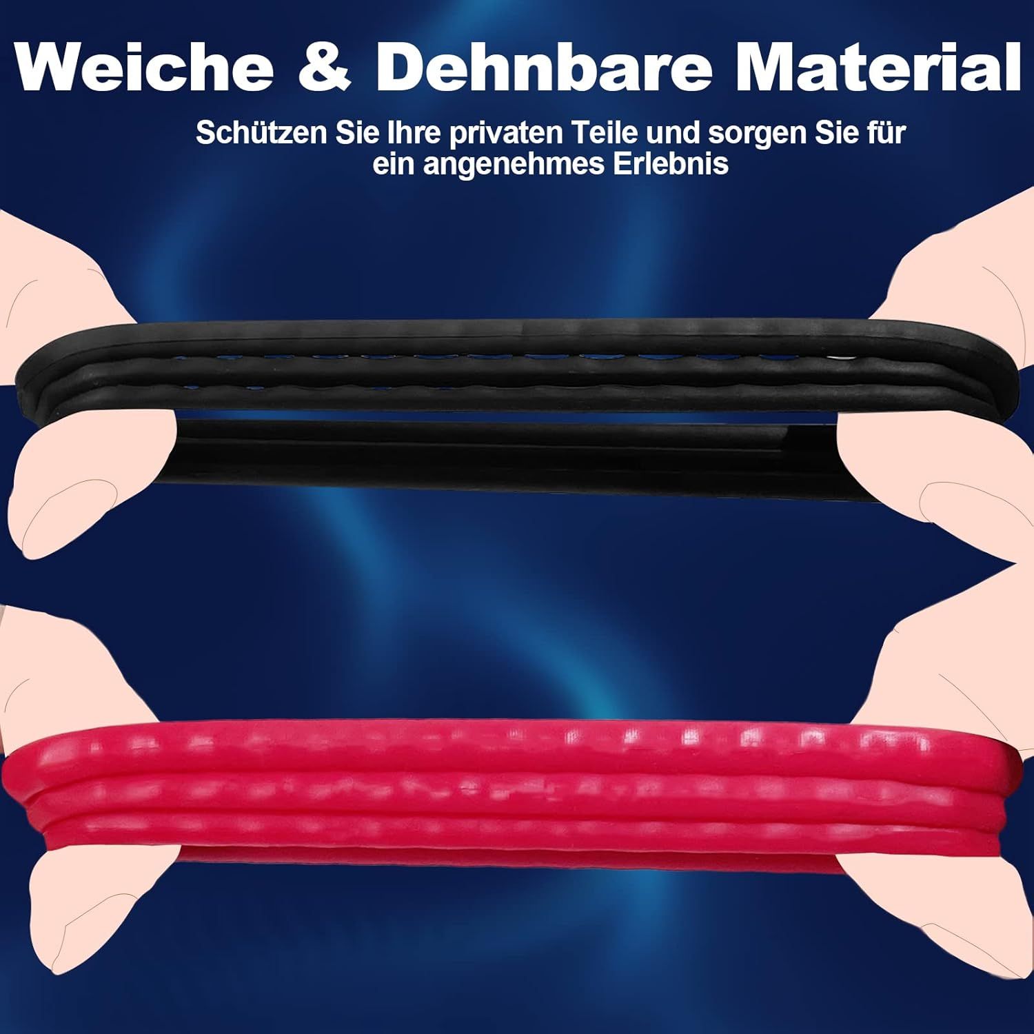 YICOCO Set di anelli fallici in silicone