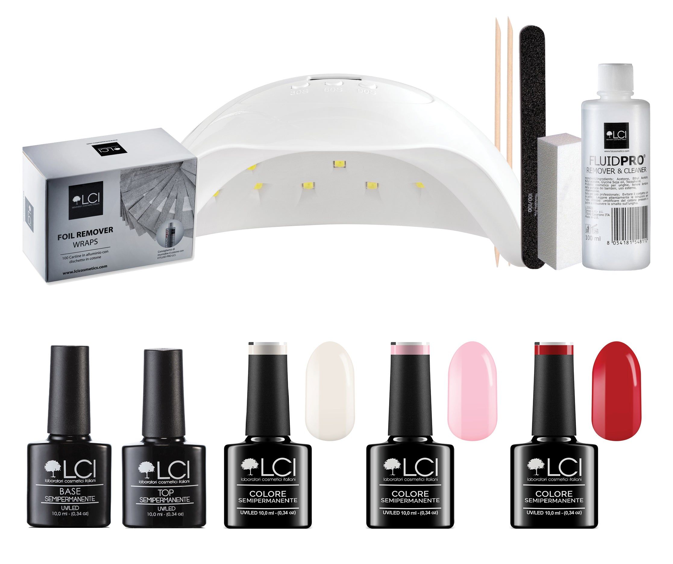 LCI Cosmetics - Kit Semipermanente LCI - Classic