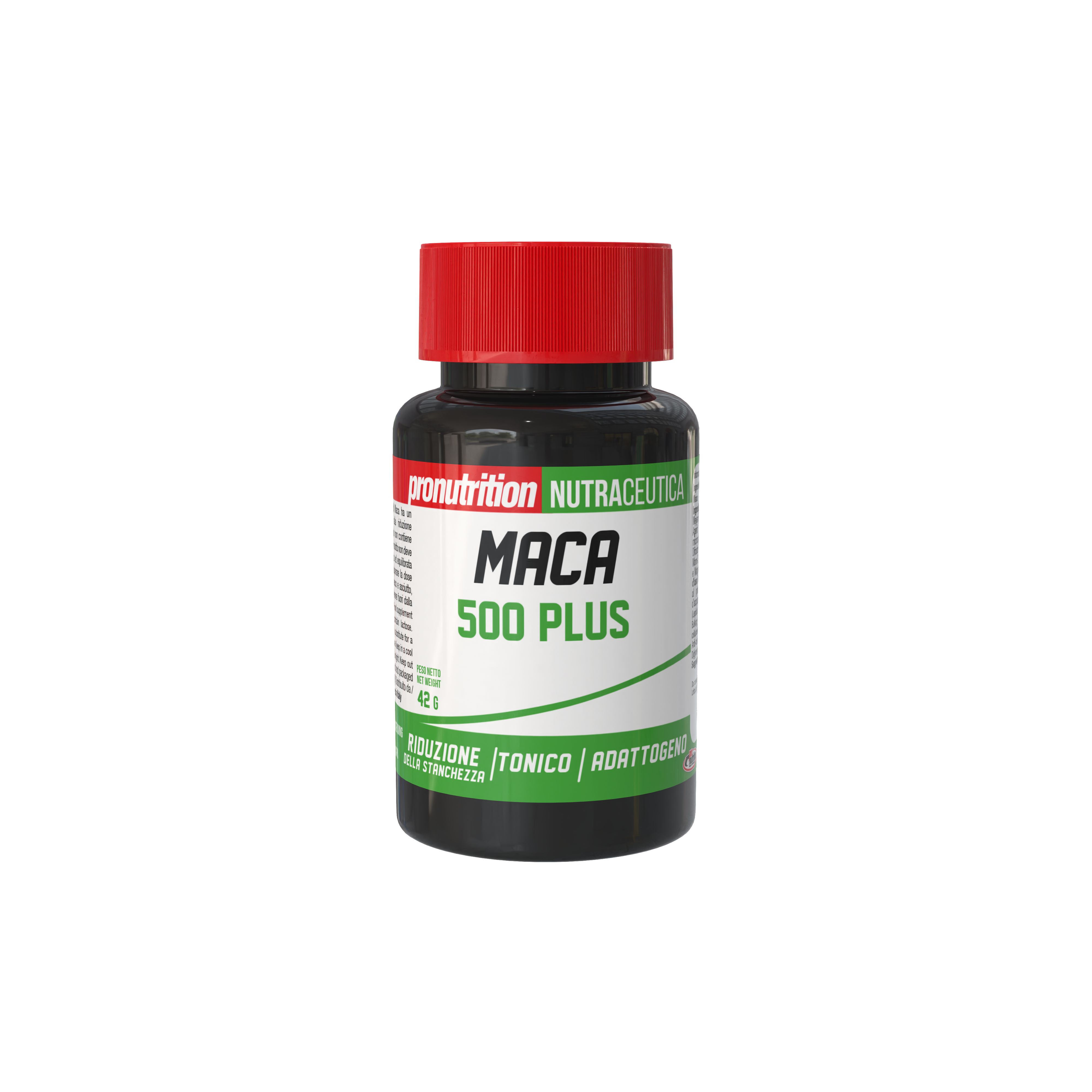 Pronutrition MACA 500 PLUS - Tonico Adattogeno contro Stanchezza e Stress - 60 Compresse