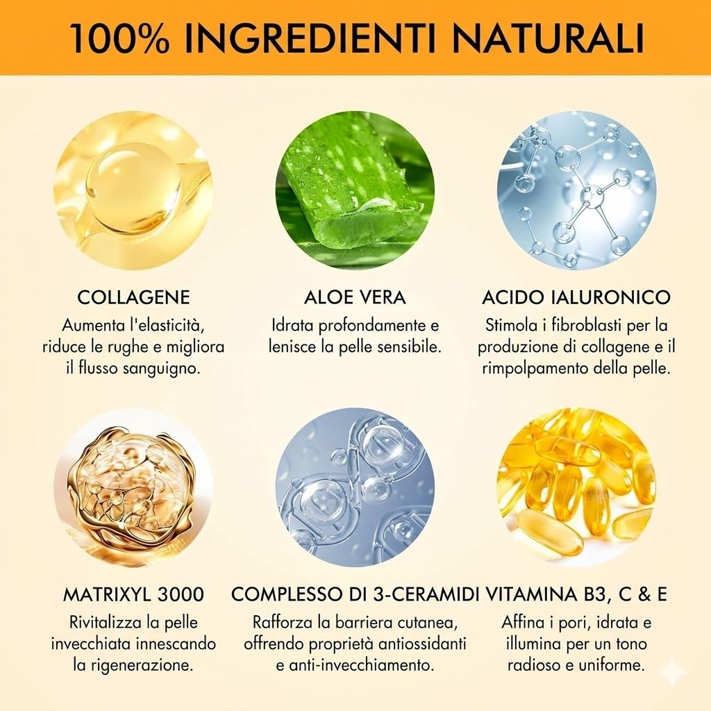Abodiuss Siero al collagene per il viso