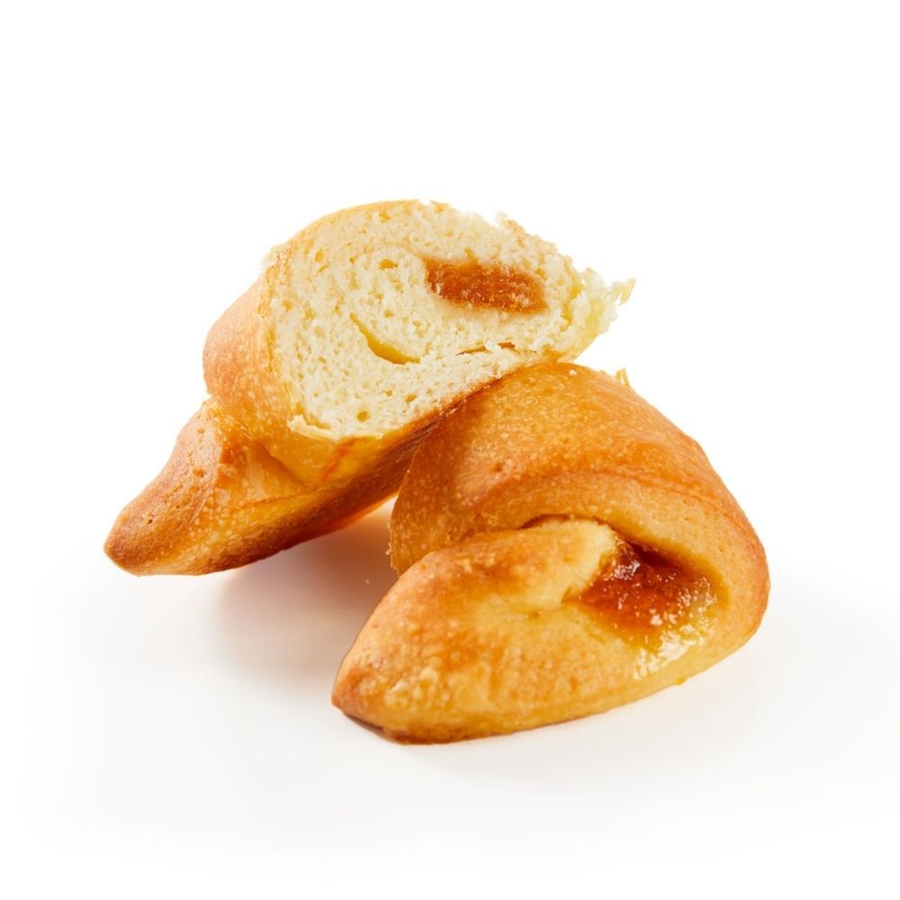 Brioche con marmellata all'albicocca Senza glutine - Belli Freschi