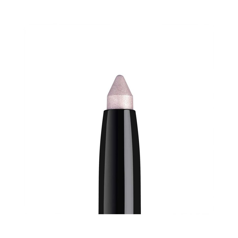 Primo piano sulla punta di un Artdeco High Performance Eyeshadow Stylo rosa.