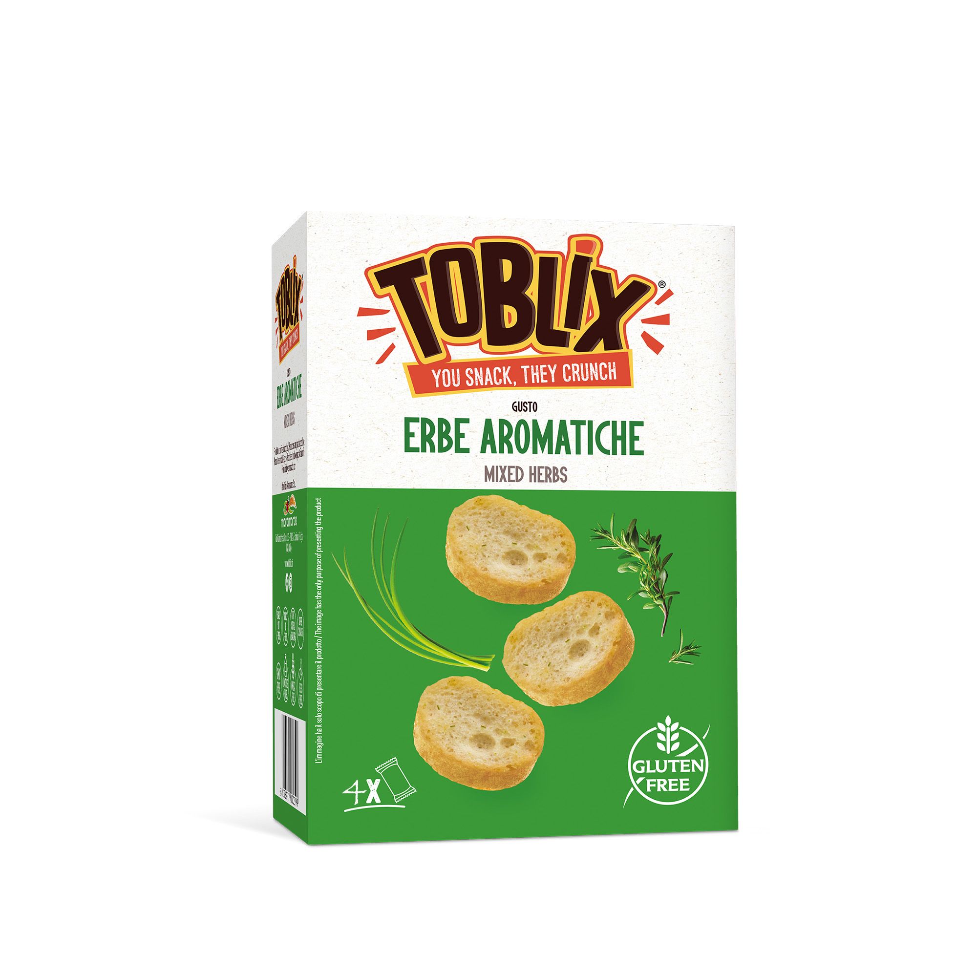 Toblix Erbe Aromatiche Senza Glutine - Moramarco