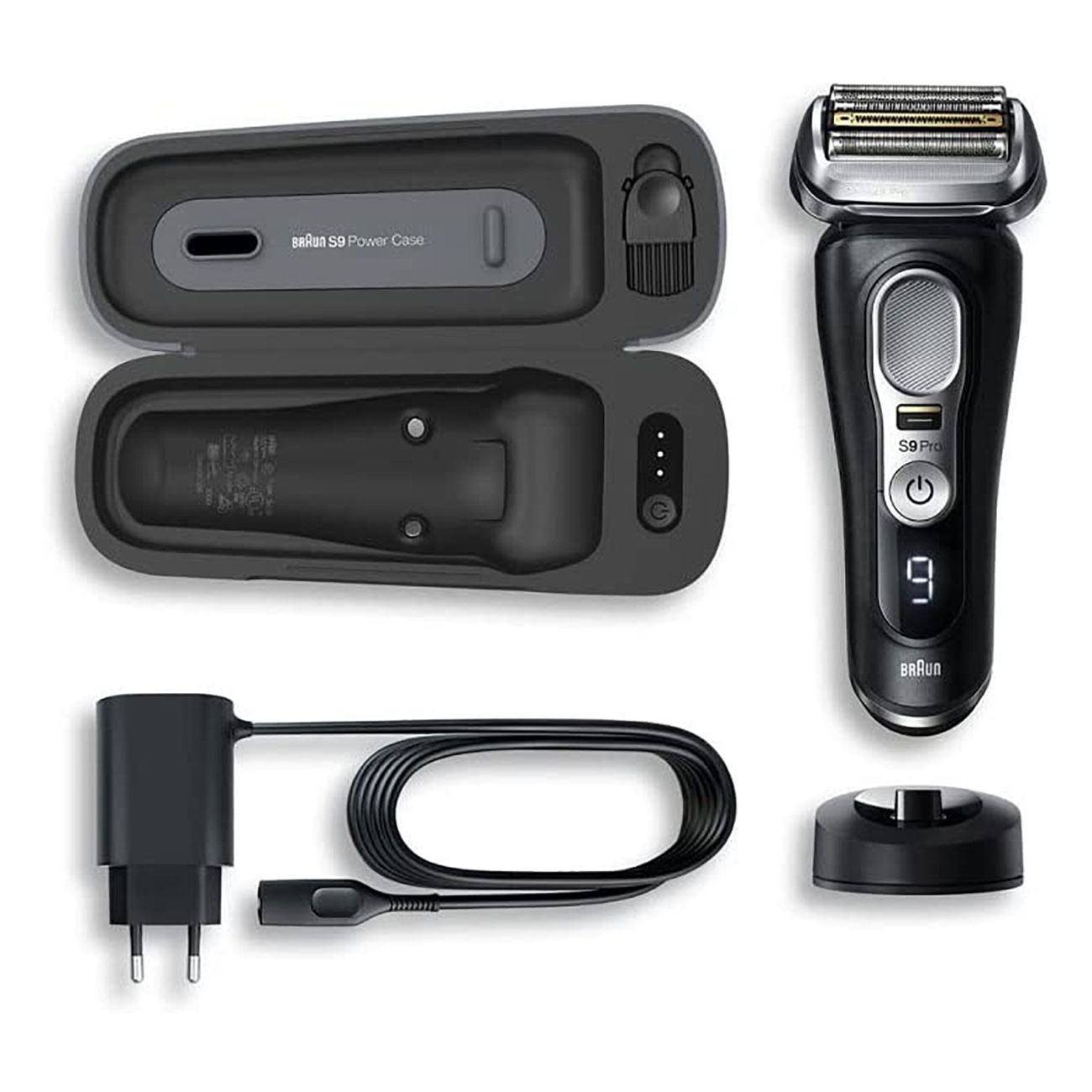 Braun Series 9 9420s Rasoio Trimmer Nero