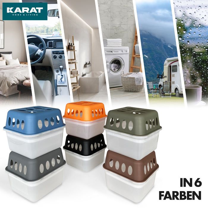 KARAT deumidificatore d’aria Hava con ricariche - deumidificatore ambienti Blu
