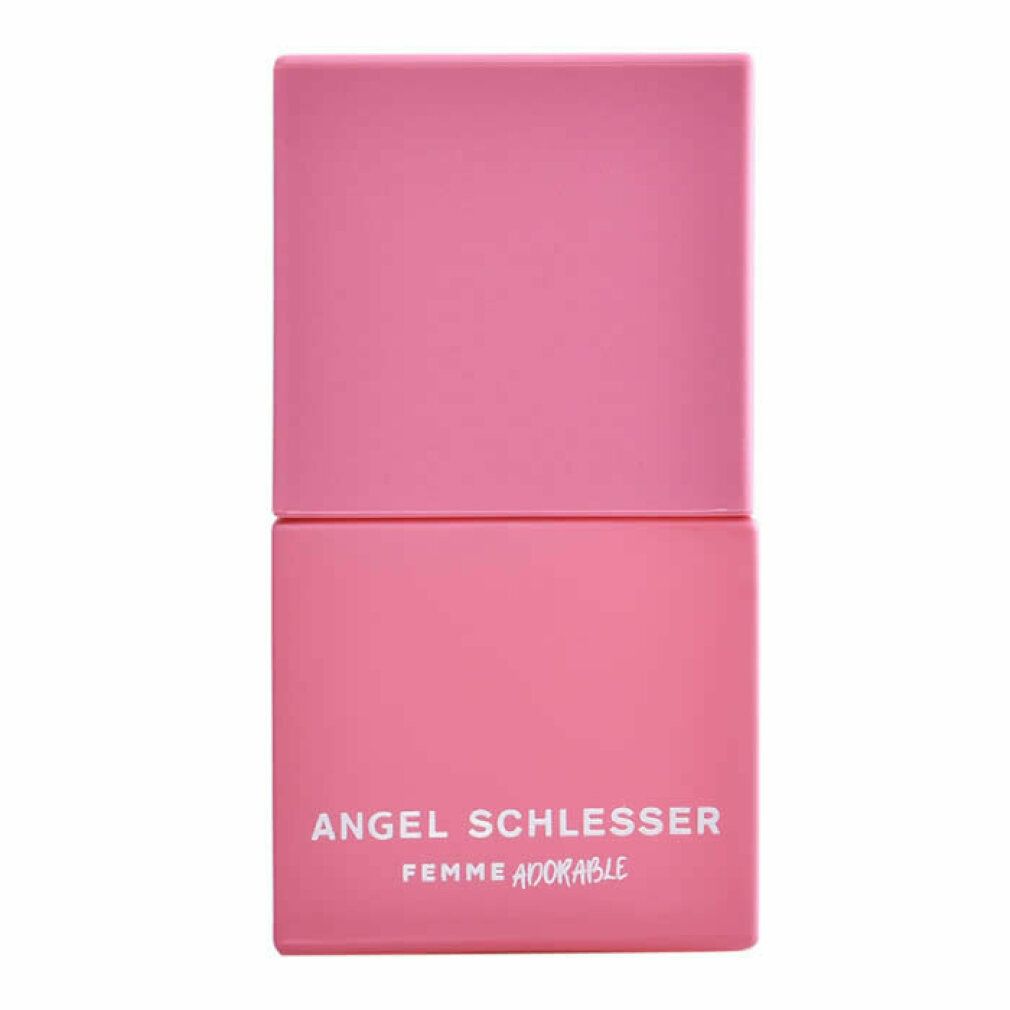 Flacone rosa. Scritta: Angel Schlesser Femme Adorable.