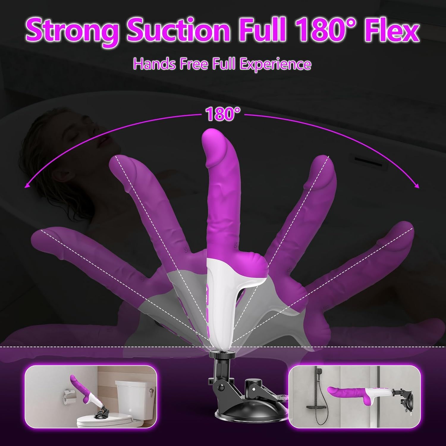 HIVEFUN Vibratore dildo, accessorio intimo