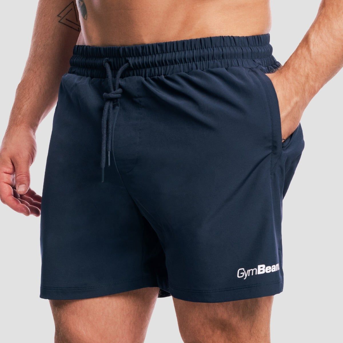 GymBeam Pantaloncini uomo regular con coulisse Base Nightfall