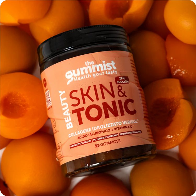 The Gummist Skin & Tonic integratore in gommose con collagene e acido ialuronico senza zucchero