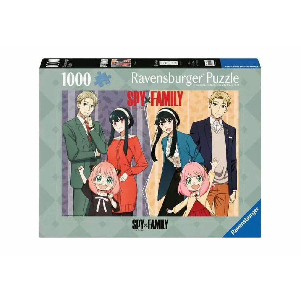 Spia x Collage di puzzle di famiglia (1000 pezzi)